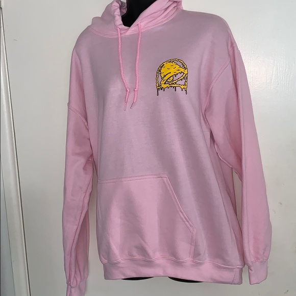 pink taco bell sweatshirt